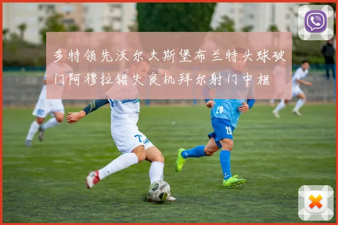多特领先沃尔夫斯堡布兰特头球破门阿穆拉错失良机拜尔射门中框